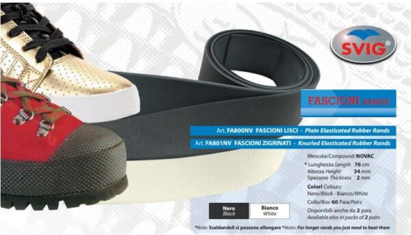 Knurled Rubber Randing