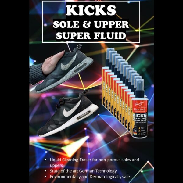 Kicks Sole and Upper Super Fluid 100ml - Image 2