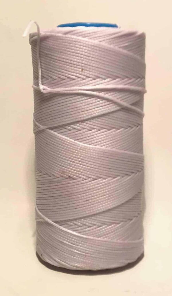 Braided Waxed 250m White (1.0mm)