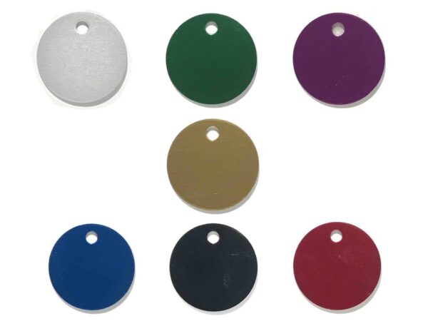 Round Pet Tag - 32mm