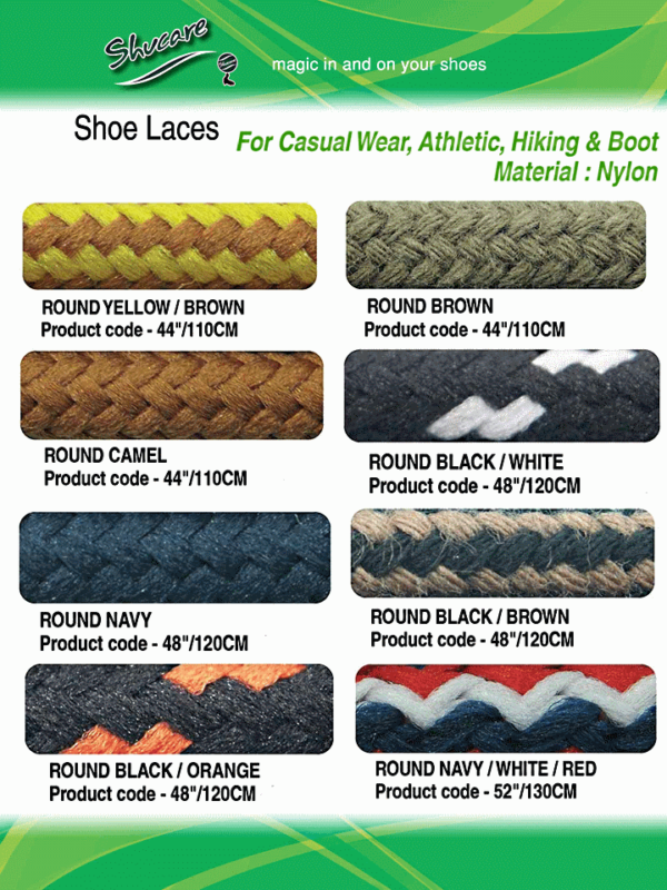 Thick Round Laces - 110cm - 130cm